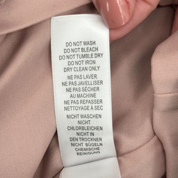 Aidan Mattox Black Lace V-neck Asymmetric Hem Sleeveless Whimsigoth Dress US 2 - Picture 6 of 9